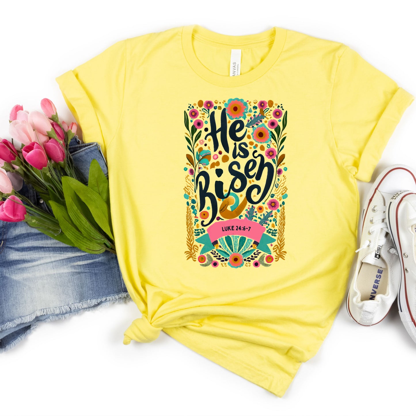 He is Risen Graphic Tee