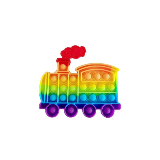 Train Bubble Push Pop Sensory Fidget Toy