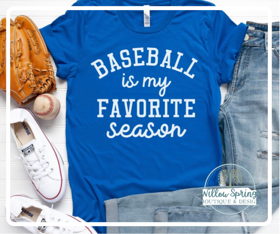 Baseball is My Favorite Season Tee