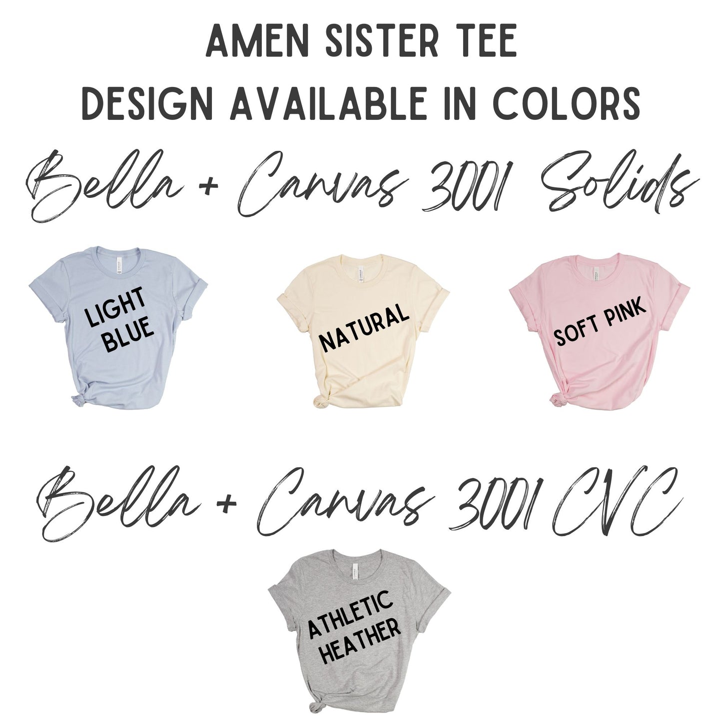 Amen Sister Graphic Tee