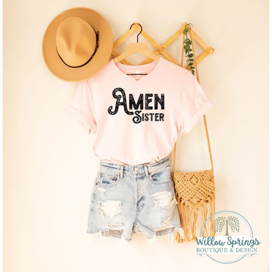 Amen Sister Graphic Tee