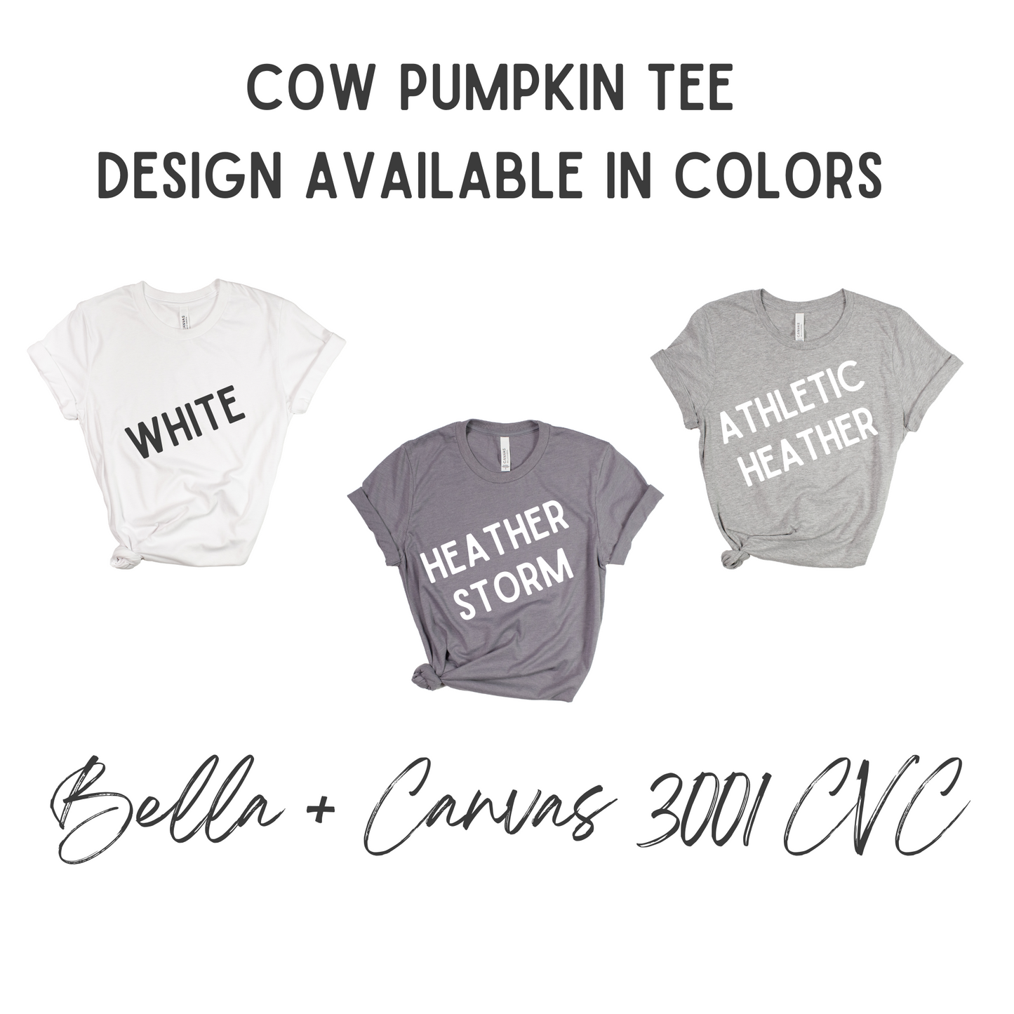 Cow Pumpkin Tee