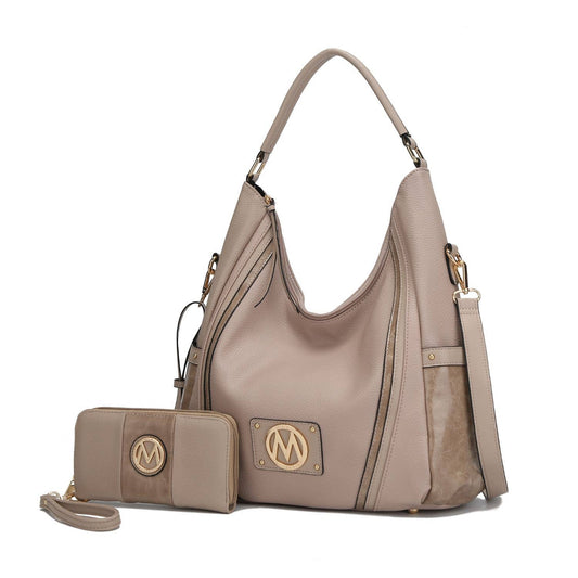 MKF Collection Eden Hobo Bag with Wallet By Mia K.